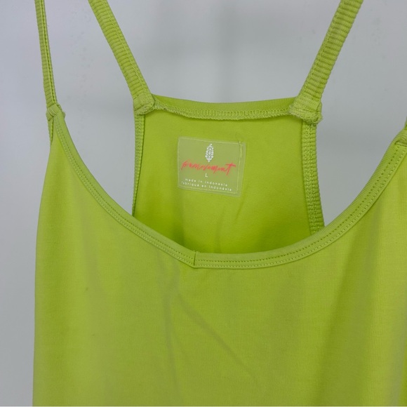 FP Movement by Free People Hotshot Short Romper in Limelight - Picture 6 of 8